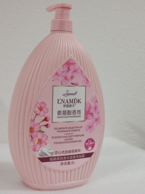 L’NAMDK Amino Acid Fragrance Shower Gel - Image 4